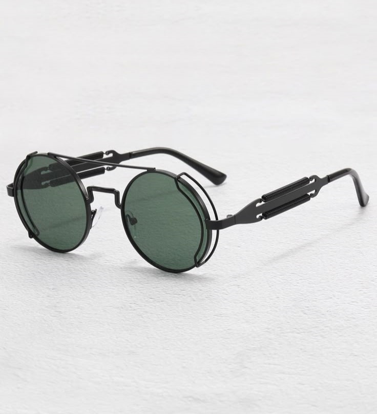 Men's Round Frame Sunglasses
